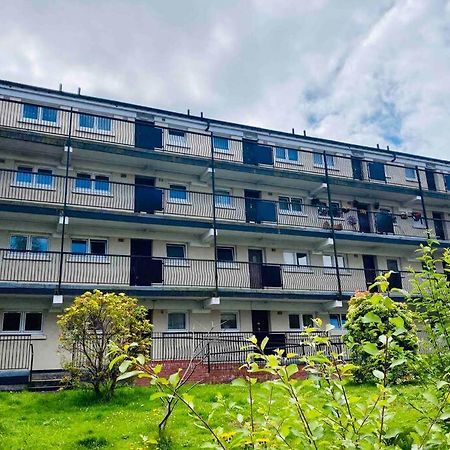 Chic Flat With Balcony Close To Merchant City Glasgow Dış mekan fotoğraf